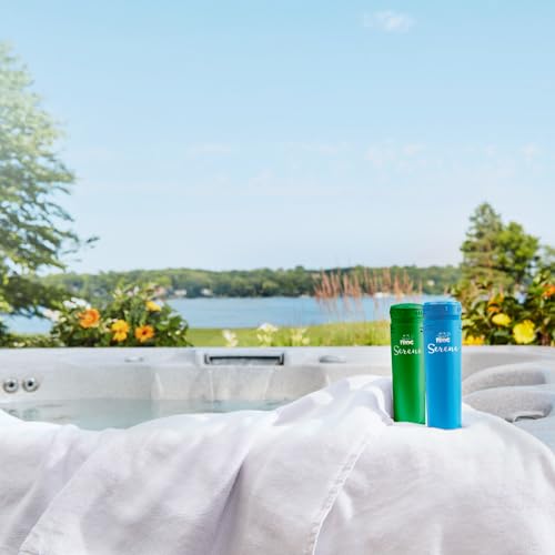 FROG Serene in-Line Cartridges for Hot Tubs That Have Built in Cartridge Holders, FROG Serene Mineral Cartridge + 3 Bromine Cartridges (200 Grams)