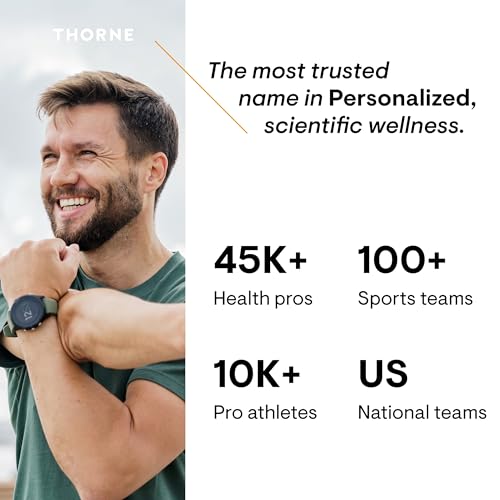 THORNE - Advanced Testosterone Support - Men's Health Supplement* - with Ashwagandha, Shilajit & Zinc - Soy, Gluten & Dairy Free - 60 Capsules