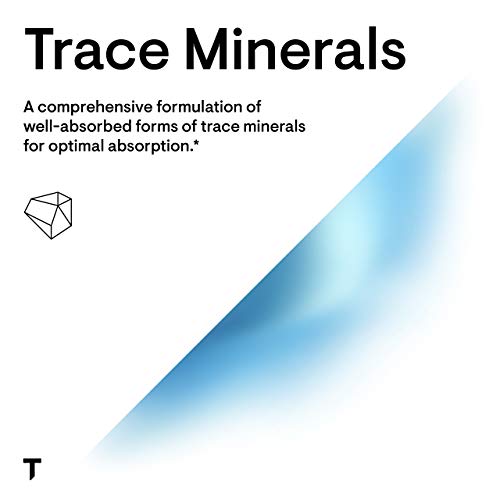 THORNE - Trace Minerals - Dietary Supplement with Zinc, Boron & Selenium - Chelated Forms - Comprehensive Formula - 90 Capsules