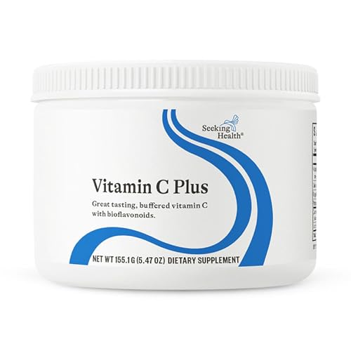 Seeking Health Optimal Vitamin C Plus, Physician Formulated Vitamin C Powder with Bioflavinoids, Supports Healthy Immune System, Vegan and Vegetarian Formula (36 Servings)*
