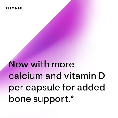 THORNE - Advanced Bone Support‡ - (Formerly Oscap) - Bone Health Supplement with Calcium and Vitamin D* - 120 Capsules