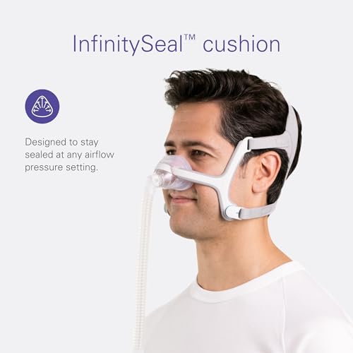 ResMed AirFit N20 Cushion - Nasal CPAP Mask Cushion Replacement - InfinitySeal Design - Soft Silicone - CPAP Accessories - Large