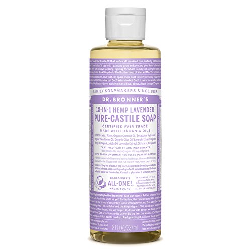 Dr Bronner Organic Lavender Castile Liquid Soap 237ml