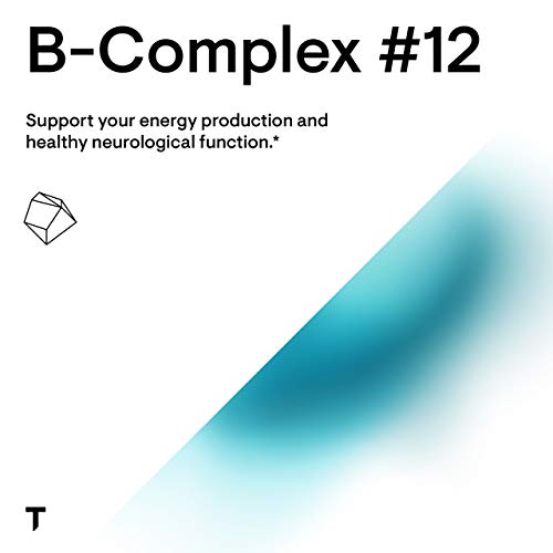 THORNE - B-Complex #12 - Vitamin B Complex with Active B12 and Folate - 60 Capsules