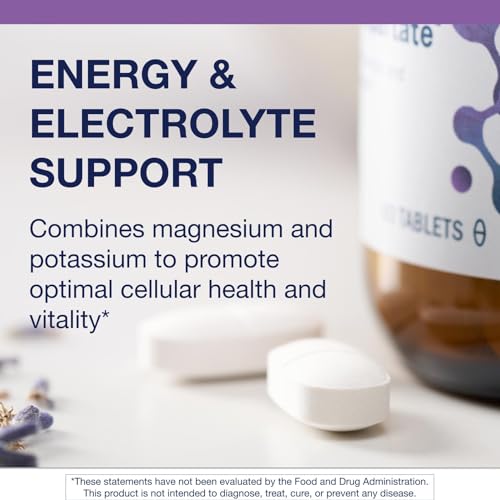Metagenics Mg/K Aspartate - with Potassium & Magnesium Aspartate - Electrolyte Supplement* - Mineral Magnesium - Highly Absorbable - Non-GMO - Gluten-Free - Vegetarian - 60 Tablets
