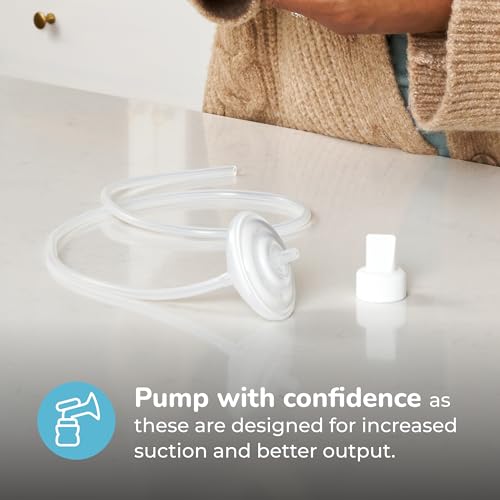 Spectra - Duckbill Valve Replacement for Breast Milk Pump (Pack of 2) - Fits Small, Medium, Large, or X-Large Breast Shields and Flanges