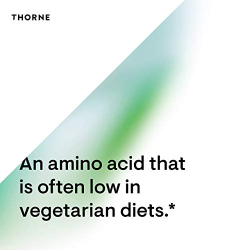 THORNE - Lysine - Essential Amino Acid for Skin Health, Energy Production, and Immune Function* - 500 mg - 60 Capsules