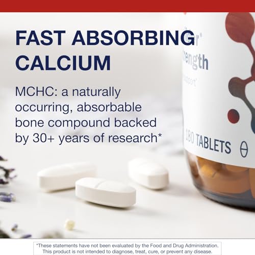 Metagenics Bone Builder Extra Strength – Enhanced Bone Support | 60 servings, 180 Count (Pack of 1)