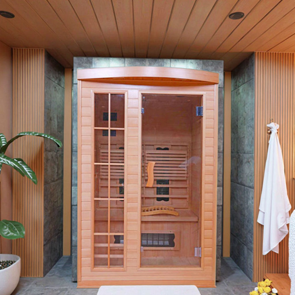 Fenlin Luxury Portable Infrared Sauna Room Fir Sauna Room Far Infared Sauna House