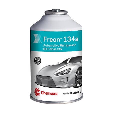 R-134a Automotive Refrigerant - 12oz Self-Seal Can