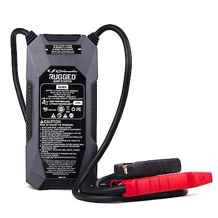 RUGGED 3-in-1 12V Lithium 1500A Jump Starter and Portable Power Pack: 2.4A USB