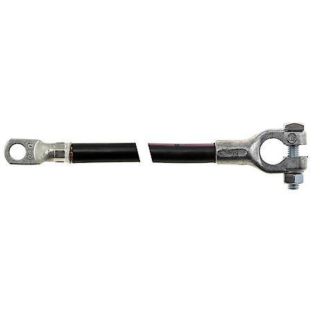 1 Gauge 78 Inch Top Post Black Battery Cable