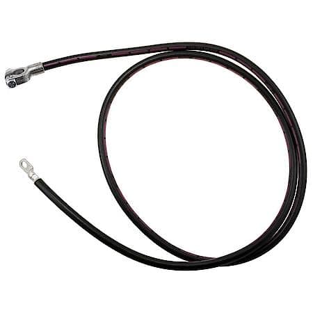 1 Gauge 78 Inch Top Post Black Battery Cable