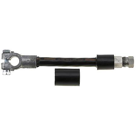 2/0 (00) ga 9.125" Compression Nut Top Post Replacement Neg (Black) Battery Cable End