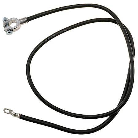 4 Gauge 58 Inch Top Post Black Battery Cable