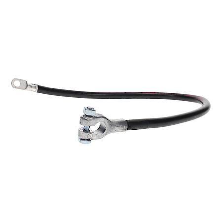 1 Gauge 24 Inch Top Post Black Battery Cable