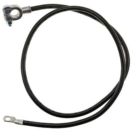 4 Gauge 48 Inch Top Post Black Battery Cable