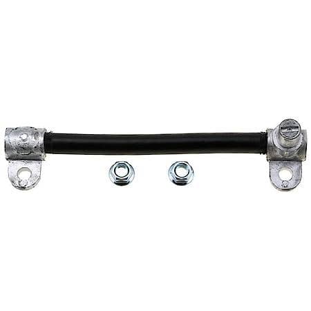 2/0 (00) ga 7 3/8" 2 Battery Stud To PTO Post Negative (Black) Jumper Harness