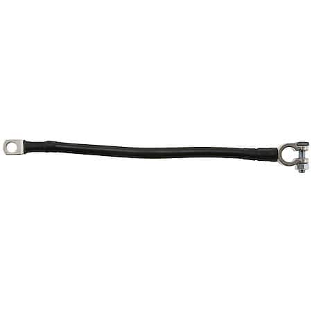 4 Gauge 10 Inch Top Post Black Battery Cable