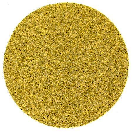 6" Stick-On (Gold) Aluminum Oxide Sanding Discs, 40 Grit, 10 Pack