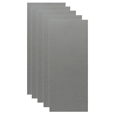 3-2/3" x 9" Clamp-on Waterproof 1/3 Sanding Sheets, 800 Grit, 5 Pack