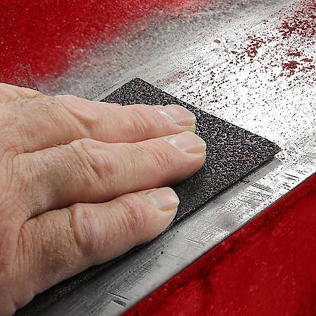 3-2/3" x 9" Clamp-on Ceramic 1/3 Sanding Sheets, 36 Grit, 3 Pack