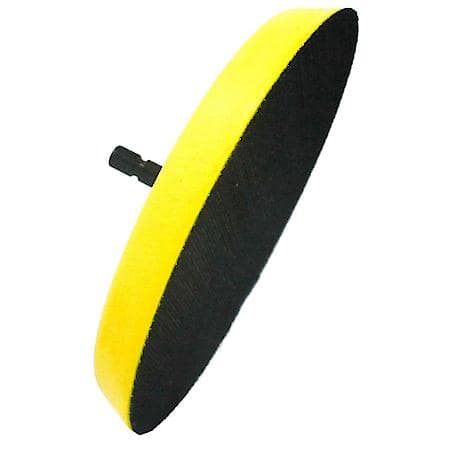 5" Hook and Loop/Stick-On Drill Mounted Backer Pad, 1 Pack