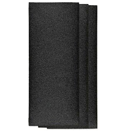 3-2/3" x 9" Clamp-on Ceramic 1/3 Sanding Sheets, 180 Grit, 5 Pack