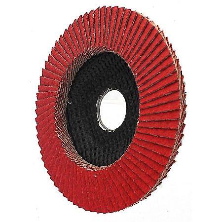 4-1/2" Ceramic Type 27 Flap Disc, 60 Grit, 1 Pack