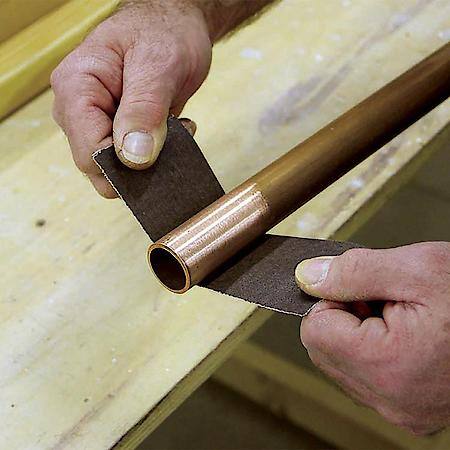 1" x 4 Ft. Multi-Surface Sanding Roll, (1)180, (1)320 Grit, 2 Pack