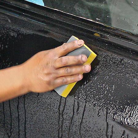 3" x 5" x 1" Waterproof Sanding Sponge, 400 Grit, 1 Pack