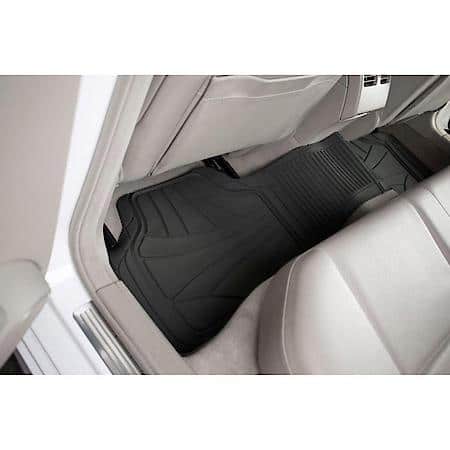 3-Piece Black All-Season Floor Mats, Trim to Fit
