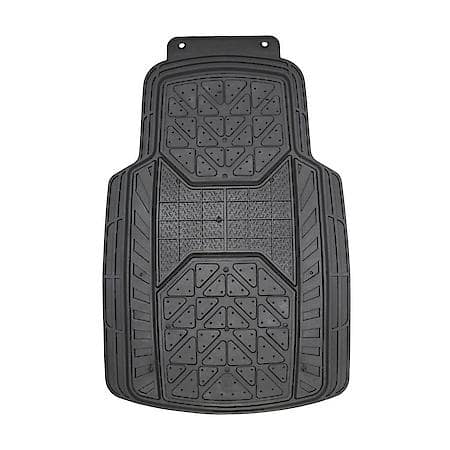 4-Piece Black Trim-to-Fit Floor Mats, Trim to Fit