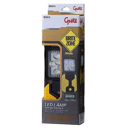 BriteZone LED Work Light - 2160 Raw Lumens, Magnetic
