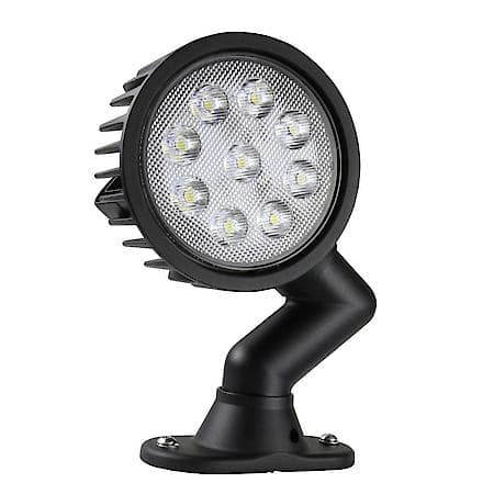 BriteZone LED Work Light - 4000 Raw Lumens, Round with Switch