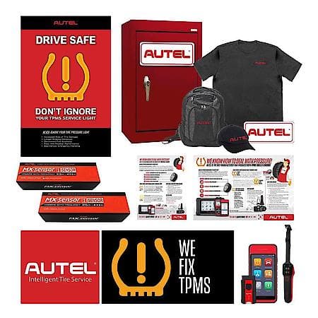 TPMS Shop Starter Kit with ITS600PRO, TBE200, Cabinet and Signage