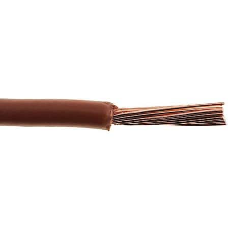 12 Gauge GPT PVC Insulation Brown Primary Wire (Sold by foot)