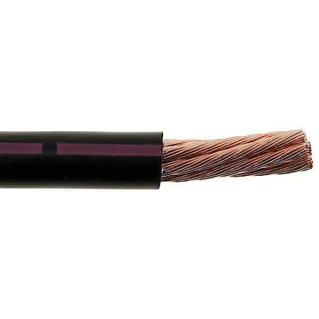 1 Gauge Black Battery Cable (Sold by foot)