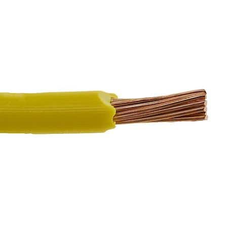10 Gauge GPT PVC Insulation Yellow Primary Wire (Sold by foot)