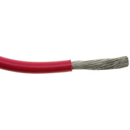 4 Gauge Tinned Marine Red Battery Cable (Sold by foot)