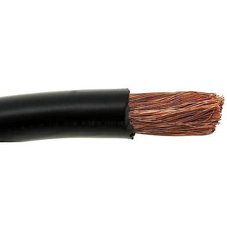 2/0 (00) Gauge Black Battery Cable (Sold by foot)