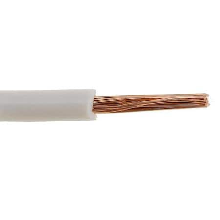 16 Gauge GPT PVC Insulation White Primary Wire (Sold by foot)