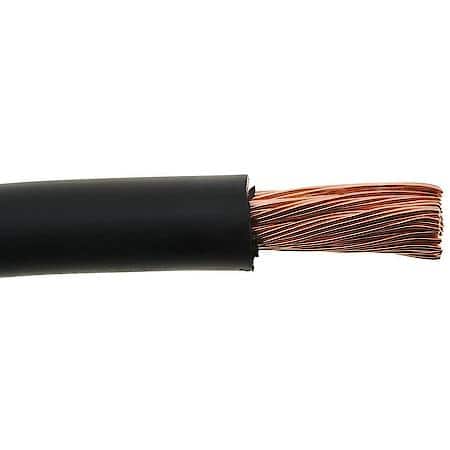 4 Gauge Black Welding Cable (Sold by foot)