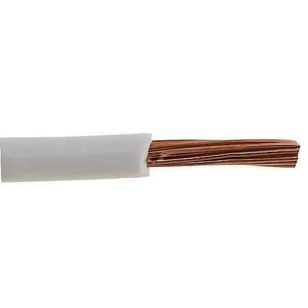 14 Gauge GPT PVC Insulation White Primary Wire (Sold by foot)
