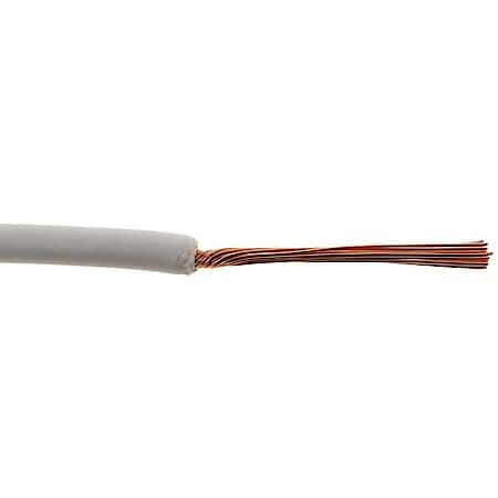 20 Gauge GPT PVC Insulation White Primary Wire (Sold by foot)
