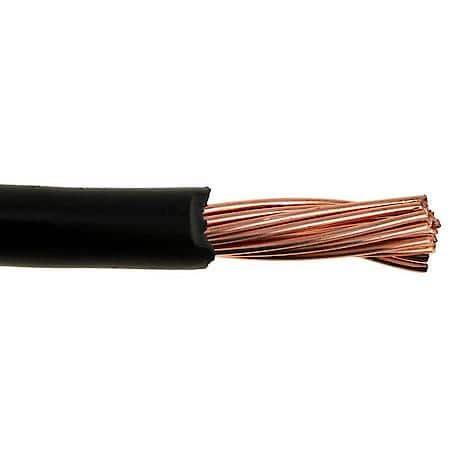 8 Gauge GPT PVC Insulation Black Primary Wire (Sold by foot)