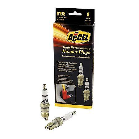 Shorty Copper Spark Plugs: 14mm Thread - .460 in Reach - Tapered Seat - 4 Pack