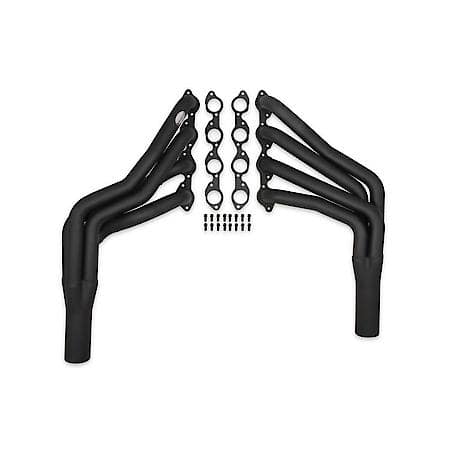 Racing Heart Big Block Chevy Swap Long Tube Headers - Painted
