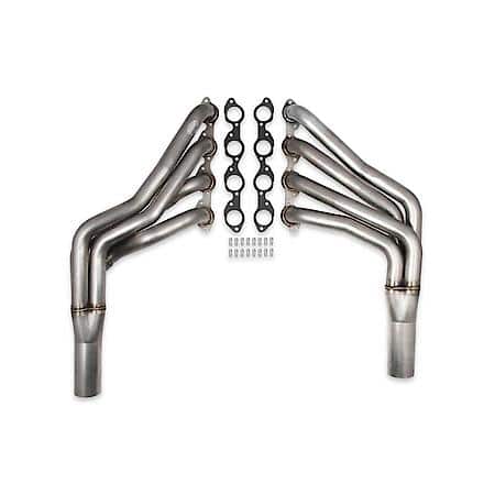 Racing Heart Big Block Chevy Swap Long Tube Headers Natural 304 Stainless