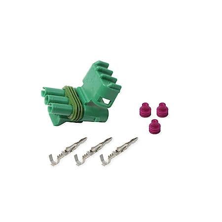 Weather Pack - 3 Cavity - Tower - Green